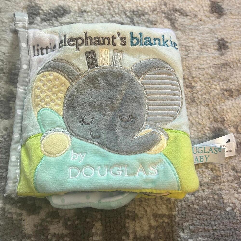 Douglas.BabyLittle Elephant's Blankie Soft Plush Activity Boo
